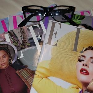 Ray-Ban Eye Glasses, Dark Cheetah Imprint